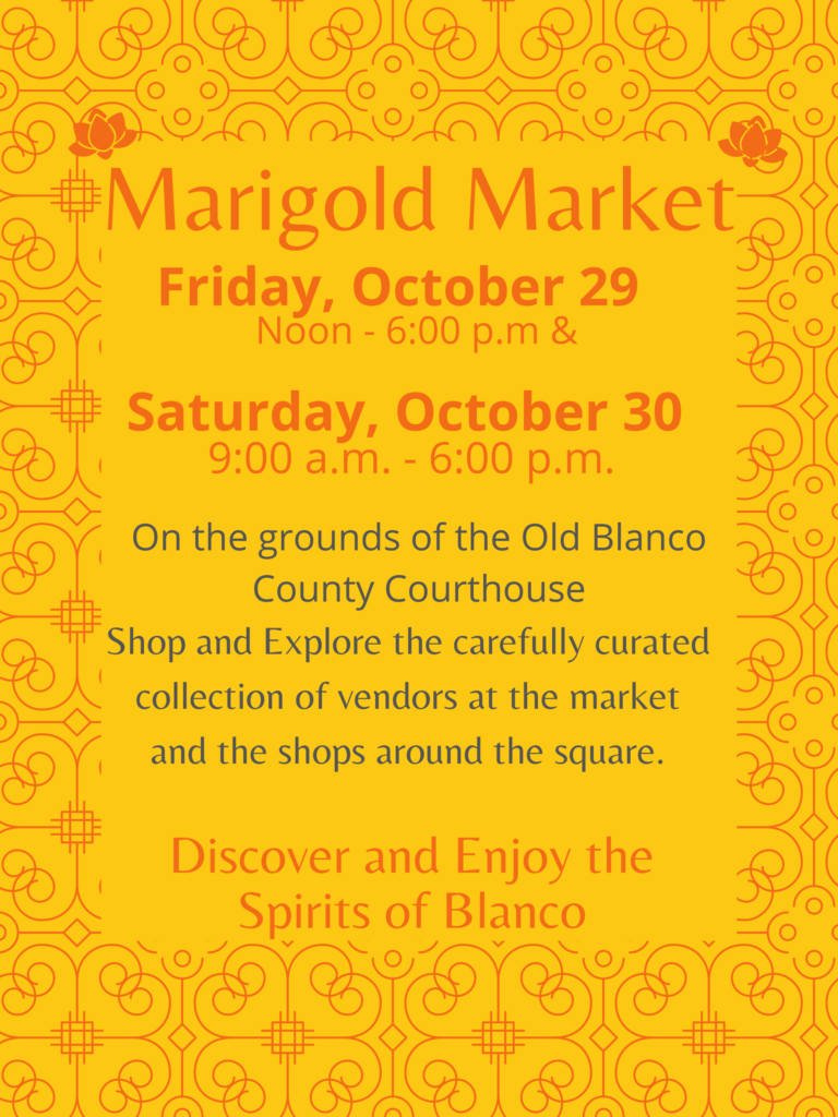 Texas Marigold Festival Marigold Market