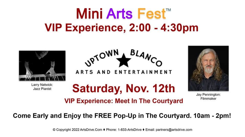 Mini Arts Fest at Uptown Blanco Courtyard