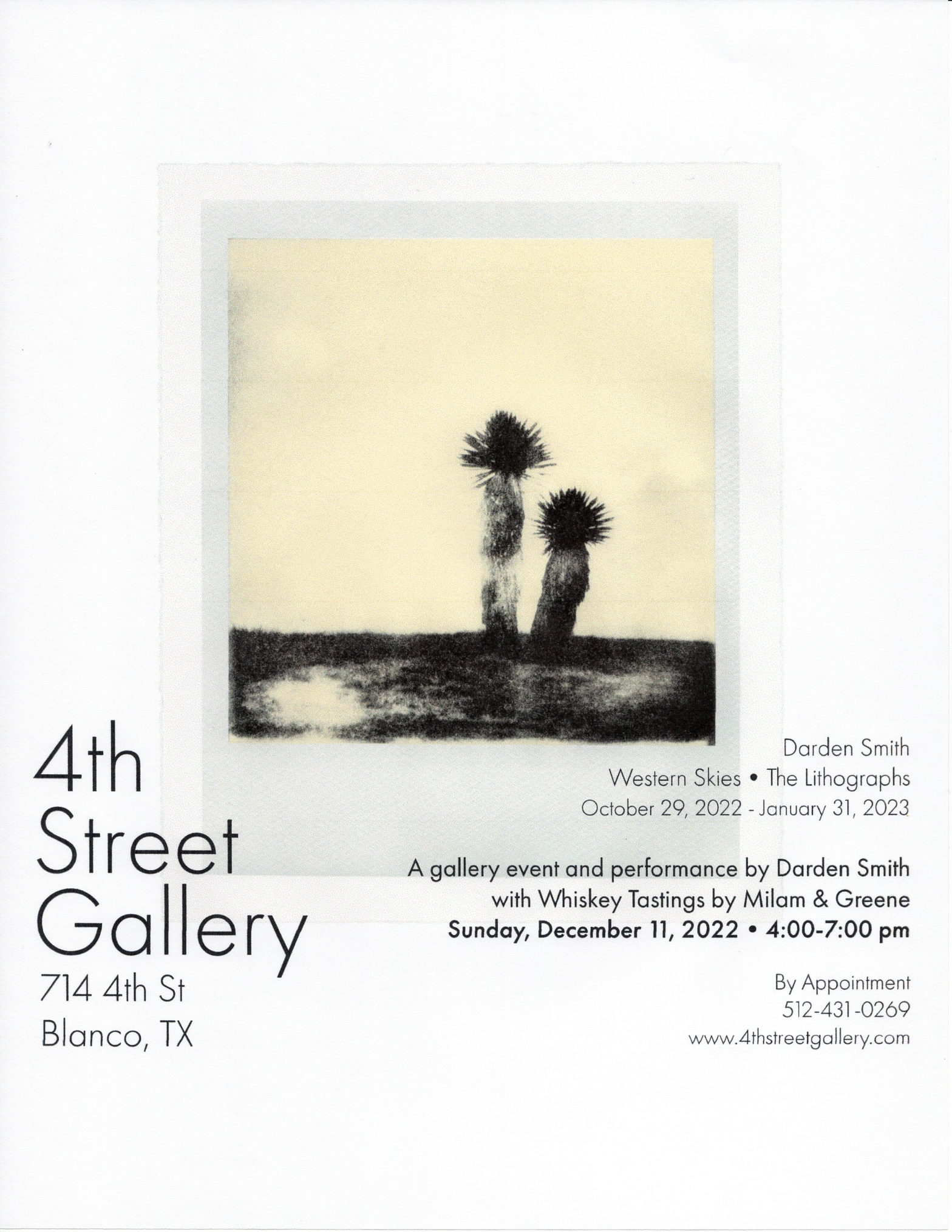 4th Street Gallery Event with Darden Smith