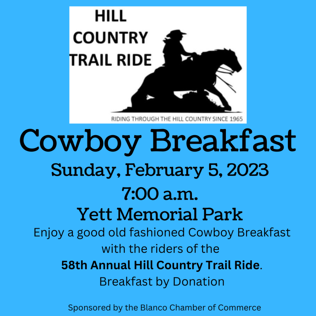 Hill Country Trail Ride Cowboy Breakfast