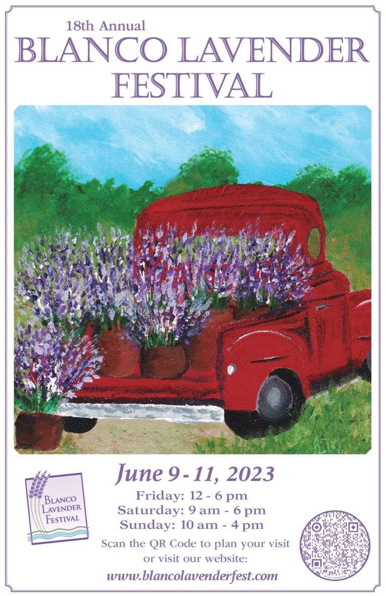 18th Annual Blanco Lavender Festival Visit Blanco