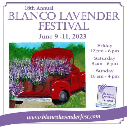 18th Annual Blanco Lavender Festival