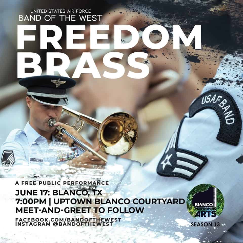 Free Community Concert by Band of the West Freedom Brass