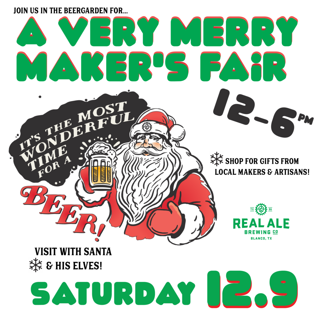 Very Merry Maker's Fair at Real Ale Brewing Company