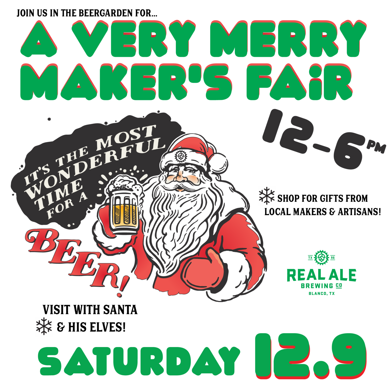 Very Merry Maker's Fair at Real Ale Brewing Company
