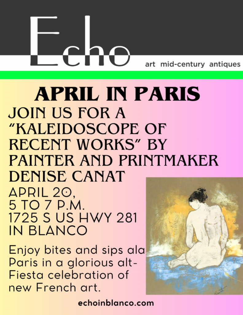 April in Paris at Echo Gallery