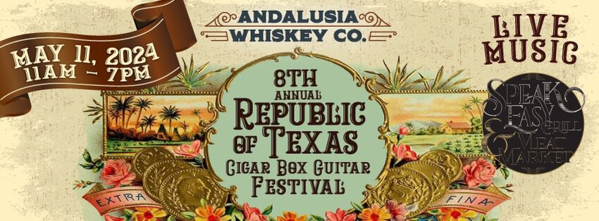 Republic of Texas Cigar Box Guitar Festival